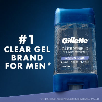 Gillette Clear Gel Antiperspirant & Deodorant Mountain Air - 3.8oz