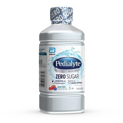 Pedialyte Zero Sugar Sports Drink - Berry Frost - 33.8 fl oz