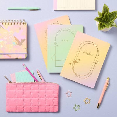 3pk 8"x6" 120 Pages College Journal - Spritz