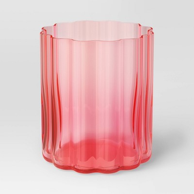 11.1oz Glass Tumbler Pink - Threshold