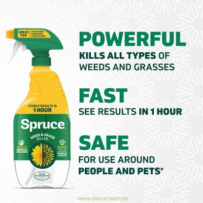 Spruce Weed and Grass Killer Trigger Spray 24oz