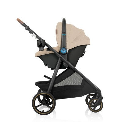 Evenflo Shyft Intuiti+ Travel System Featuring Revolve180 LiteMax NXT with Sensory Soothe - Travertine (LOCAL PICKUP ONLY)