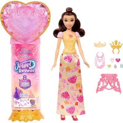 Disney Princess Jewel Reveal Belle Fashion Doll