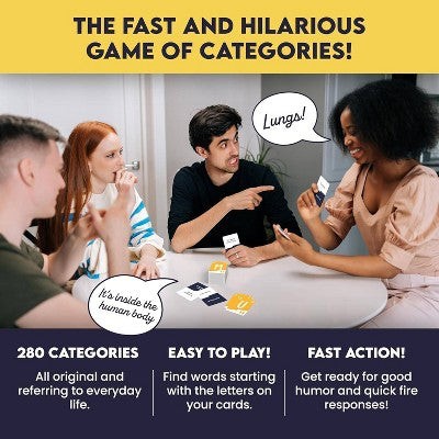 Blue Orange Slingz The hilarious Game of Categories Game