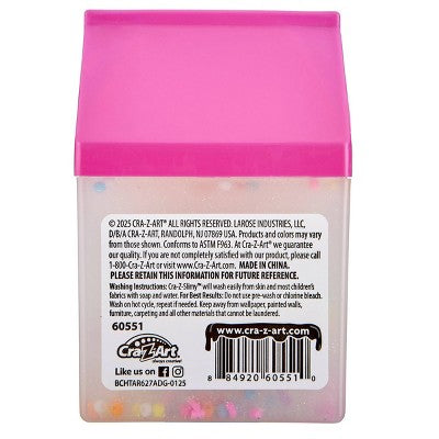 Cra-Z-Slimy Birthday Cake Glitter Scented Slime with Cake Charm