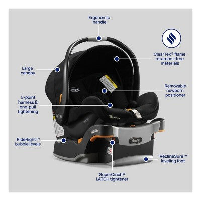 Chicco Bravo 3-in-1 Quick-Fold Trio Travel System - Ombra: 48.3 lbs, 35.2 Inches Depth, 42.7 Inches Height (LOCAL PICKUP ONLY)