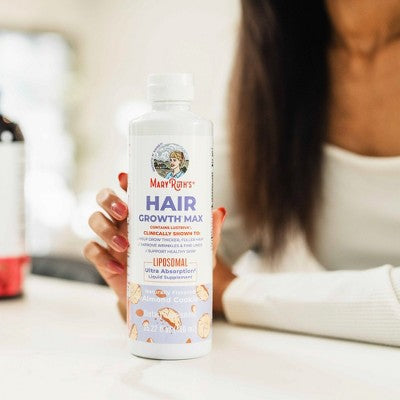 MaryRuth's Hair Growth Max Liposomal, Almond Cookie