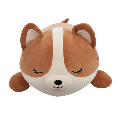 Squishmallows Jumbo Plush 30" Regina Corgi Sleepamallows Brown/White (LOCAL PICKUP ONLY)