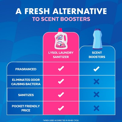 Lysol Spring Burst Liquid Laundry Sanitizers - 90oz