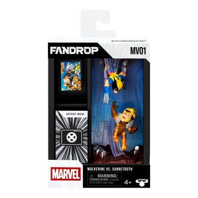 FANDROP Marvel Wolverine vs Sabretooth Figure - 2pk