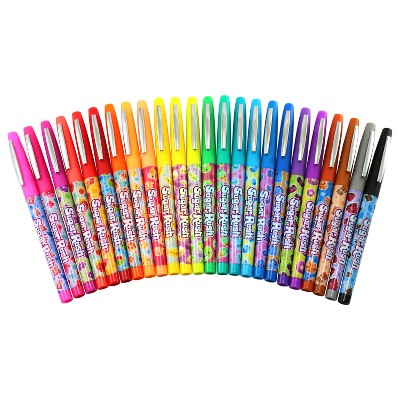 Sugar Rush 24pk Colorful Felt Tip Pens, Teacher Supplies