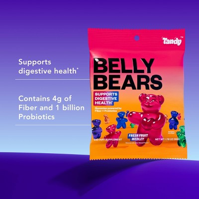 Tandy Belly Bears Fresh Fruit Medley Gummy Supplements - 1.76oz