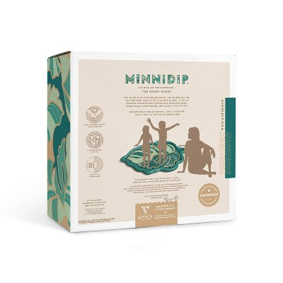 MINNIDIP Splash Pad Play Sprinkler - Oasis Palm Leaf '26 Resort Collection