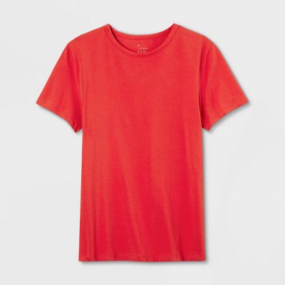 Women's Short Sleeve T-Shirt - A New Day Red M