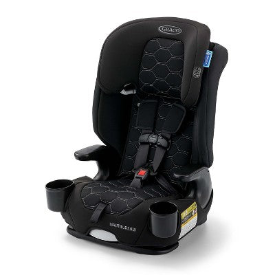 Graco Nautilus 2.0 LX 3-in-1 Harness Booster Car Seat - Hex (LOCAL PICKUP ONLY)