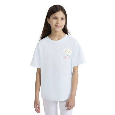 Levi's Girls' Oversized 'Daisy' Front and Back Graphic T-Shirt XS