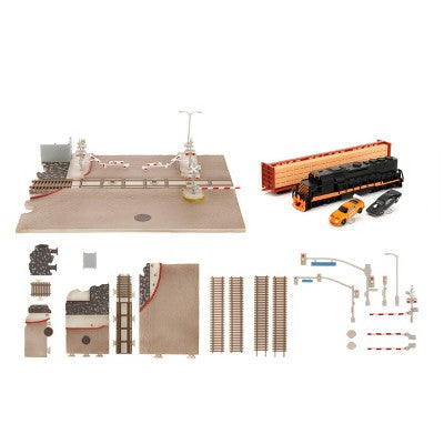 The Fast & The Furious Nano Hollywood Rides Train Scene Diorama