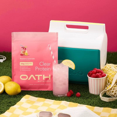 Oath Nutrition Single Serve Clear Protein Powder - Raspberry Lemonade