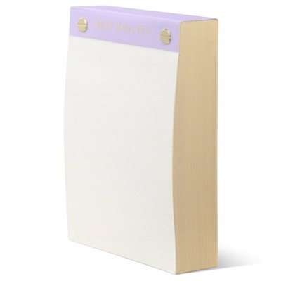 Wit & Delight Purple Desktop Notepad with Holder