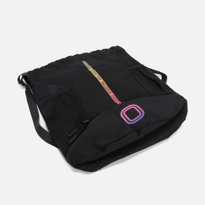 Overtime Elite Cinch Sports Drawstring Bag - Thin Stripe Electric Gradient