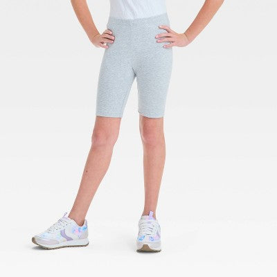Girls' Bike Shorts - Cat & Jack Gray M