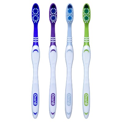 Oral-B Dual Clean Toothbrush - Soft - 4ct