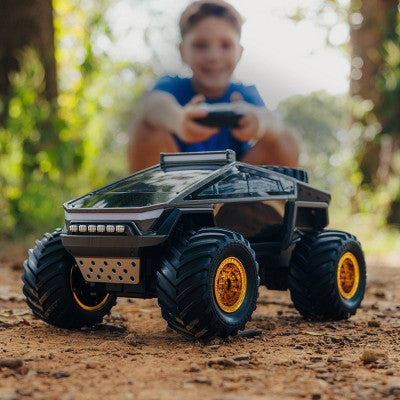 Hyper Monster Robo Truck Remote Control Vehicle (Gold Edition) 1:12 Scale - 2pk