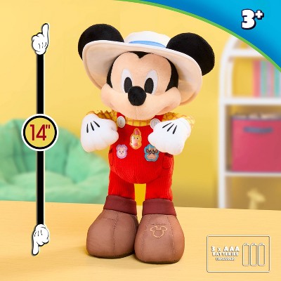 Mickey Mouse Hoedown Throwdown Feature Plush
