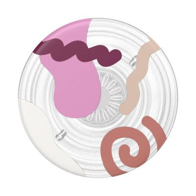 PopSockets PlantCore Translucent Cell Phone Grip & Stand - Memphis Mod