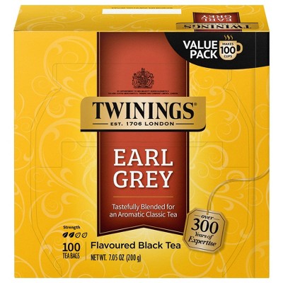 Twinings Earl Grey Tea - 100ct