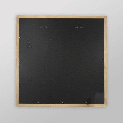 20" x 20" Matted to 5" x 7" Gallery Frame Natural Wood - Threshold designed with Studio McGee: Beveled Acid-Free Mat (LOCAL PICKUP ONLY)