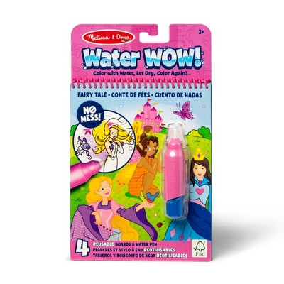 Melissa & Doug On the Go Water Wow! Reusable Water-Reveal Activity Pad - Fairy Tale