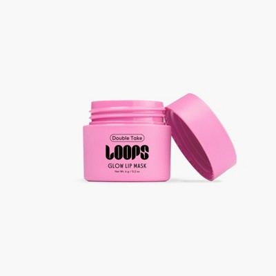LOOPS Double Take Mini Lip Mask: Brightening, 0.2 Net Weight, 1 Pack