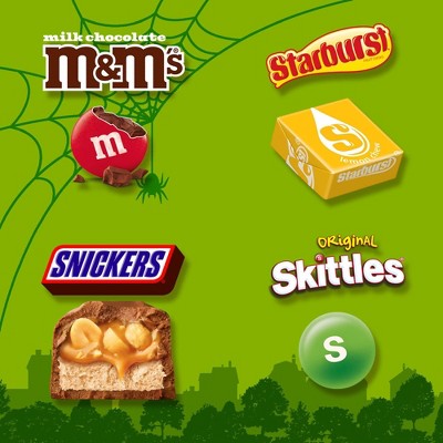 Mars - Halloween Candy Chocolate Fruity Variety Bag - 30.02oz/65ct