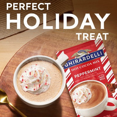 Ghirardelli Peppermint Hot Cocoa Mix - 8oz/8ct