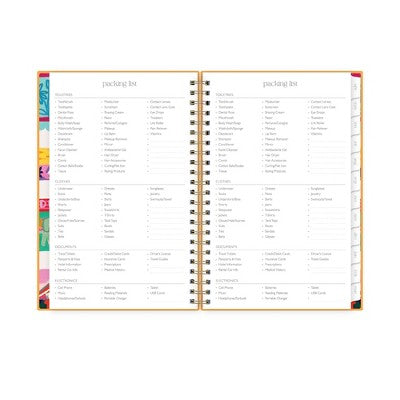 Rhi James for Blue Sky Weekly/Monthly Planner 15 Month Wirebound 5"x8" Matte Hardcover - Gold Balloon