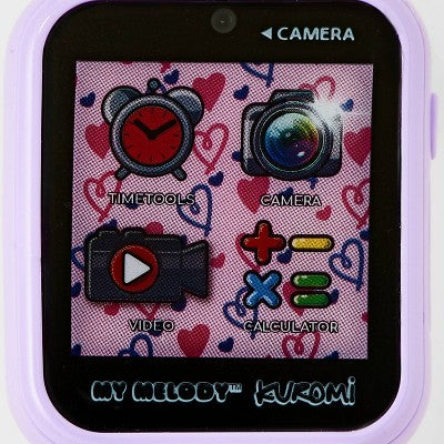 Girls' Hello Kitty My Melody & Kuromi Interactive Smartwatch - Purple