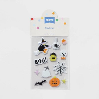 3 Sheets Halloween Stickers - Spritz