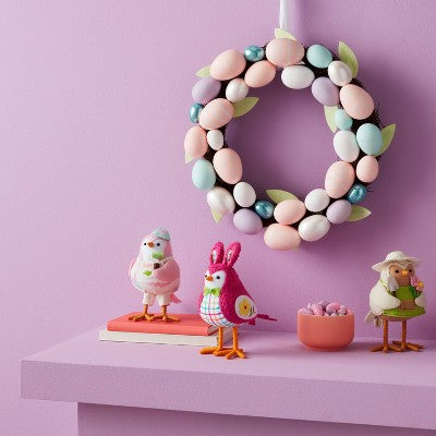 Featherly Friends 'Tint' Easter Figurine - Spritz
