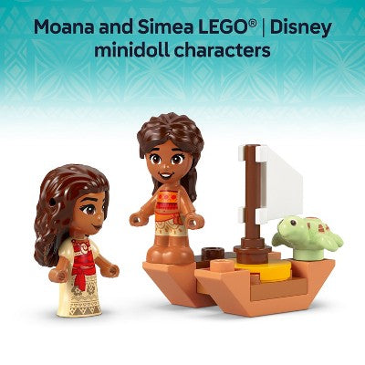 LEGO Disney Moana's Island Fun Building Toy Princess Playset 43260