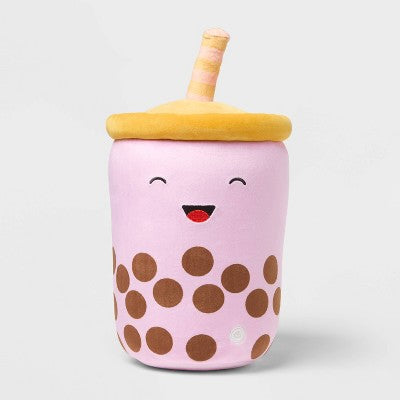 Boba Light-Up Stuffed Plush Kids' Throw Pillow Purple - Pillowfort