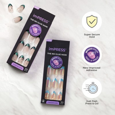 imPRESS Press-On Manicure Fake Nails - Best Life