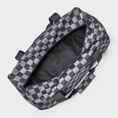 Boys' Checkered Duffel Bag - Cat & Jack Black