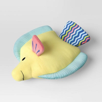 Crinkle Fish Dog Plush Toy - Sun Squad