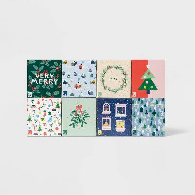 Holiday Ultra Soft Facial Tissue - Joy - 65ct - up&up