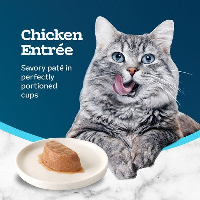 Blue Buffalo Tastefuls Spoonless Singles Chicken Entree Pate Adult Dry Cat Food - 2.6oz