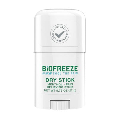 Biofreeze Dry Joint and Muscle Pain Relievers Solid Stick - 0.76oz