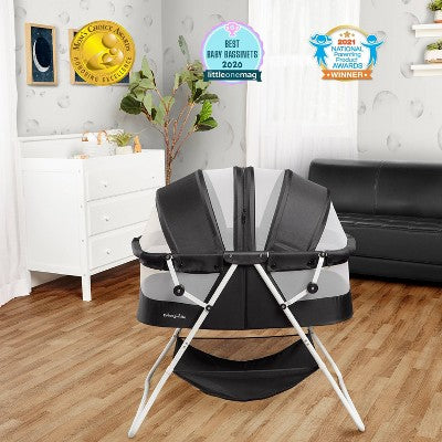 Dream On Me Karley Bassinet - Black (LOCAL PICKUP ONLY)