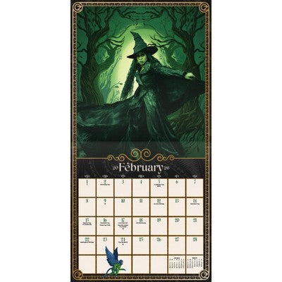DateWorks 12"x12" 2026 Wicked Wall Calendar