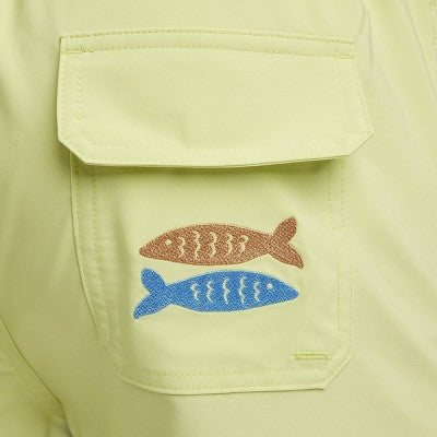 Men's 5" Swim Trunks - Goodfellow & Co Neon Green M
